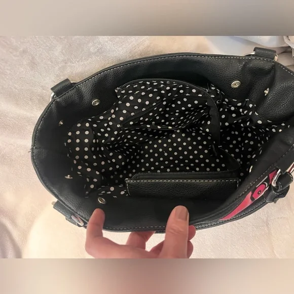 Betty Boop Pink Vintage Hand Bag - Picture 5 of 8